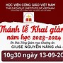 Học Viện Công Giáo Việt Nam Năm Ở Đầu