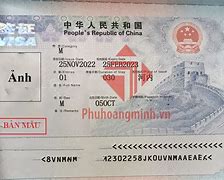 Lệ Phí Visa Trung Quốc 2023