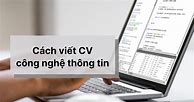 Top Cv Công Nghệ Thông Tin