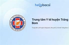 Trung Tâm Y Tế Trảng Bom